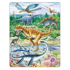 Рамка-вкладыш Larsen Динозавры (FH16), 35 дет.