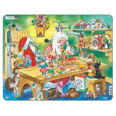 Рамка-вкладыш Larsen Мастерская Санта Клауса (EA2), 140 дет.