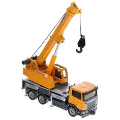 Автокран Siku Liebherr (1859) 1:87 16.6 см оранжевый