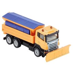 Снегоуборщик Siku Scania (1898) 1:87 11 см оранжевый/синий