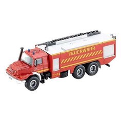 Пожарный автомобиль Siku Mercedes-Benz Zetros (2109) 1:50 красный