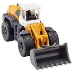 Погрузчик Siku Фронтальный Leibherr R580 (1477) 1:50 18 см желтый/серый