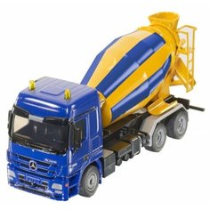 Бетономешалка Siku Mercedes-Benz Actros (3539) 1:50 синий/желтый