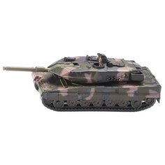 Танк Siku Leopard II A6 (1867) 1:87 15.6 см зеленый/бежевый