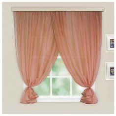 Тюль Witerra Дуэт на ленте 180 см какао