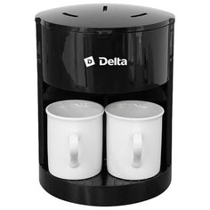 Кофеварка DELTA DL-8160 черный