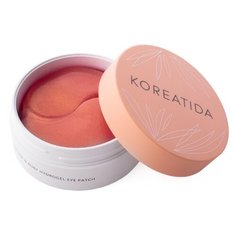 Koreatida Гидрогелевые патчи для глаз с пептидами и рубиновой пудрой Peptide & Ruby Hydrogel Eye Patch (60 шт.)
