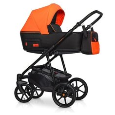 Универсальная коляска Riko Swift Neon (3 в 1) 24 party orange