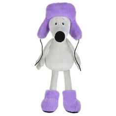 Мягкая игрушка Maxitoys Крыс Борис в шапке и валенках 28 см