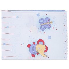 Sonia Kids простыня 110х150 см Ласковое лето голубой