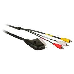 Кабель Philips SCART - 3xRCA (SWV2255W/10) 1.5 м черный