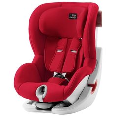 Автокресло группа 1 (9-18 кг) BRITAX ROMER King II, fire red