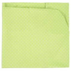 Sonia Kids простыня на резинке 90х150 см Горошки салатовый