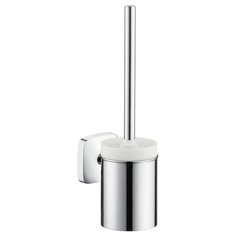 Ершик туалетный hansgrohe PuraVida 41505000 хромированная сталь