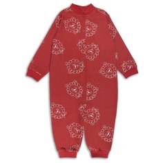 Комбинезон Веселый Малыш размер 92, терракотовый