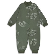 Комбинезон Веселый Малыш размер 74, оливковый