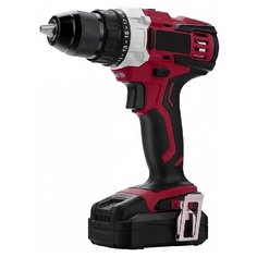 Ударная аккумуляторная дрель-шуруповерт RedVerg RD-ISD18V 45 Н·м красный/черный