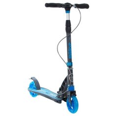 Городской самокат Micar Galaxy 145 серый/голубой