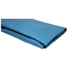 Простыня УЮТНАЯ ИСТОРИЯ сатин на резинке (P20090) голубой