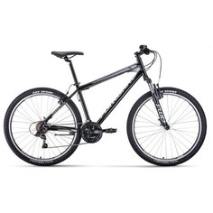 Горный (MTB) велосипед FORWARD Sporting 27.5 1.0 (2020) черный/серый 19" (требует финальной сборки)