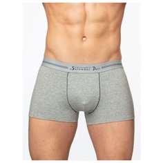 Salvador Dali Трусы боксеры однотонные, размер XL, светло-серый