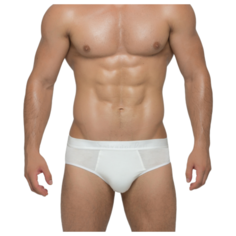 Salvador Dali Трусы слипы однотонные, размер XXL, белый