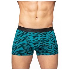 Salvador Dali Трусы боксеры с принтом, размер XL, лазурный