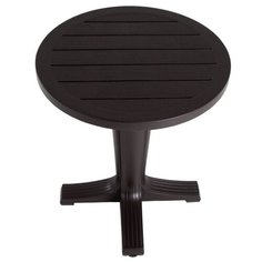 Стол сервировочный садовый Элластик-Пласт Прованс, шоколадный