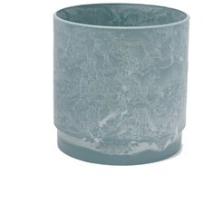 Кашпо G-BOAT H-16G25 голубой камень