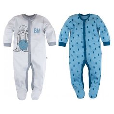 Комбинезон Bossa Nova размер 68, серый/синий