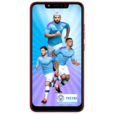 Смартфон TECNO Spark 3 Pro красный (TCN-KB8-BORE)