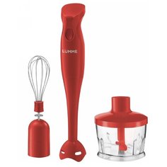 Погружной блендер LUMME LU-1839, красный коралл