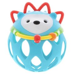 Прорезыватель-погремушка SKIP HOP Шар-ежик голубой