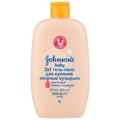 Johnsons Baby Гель-пена для купания 2 в 1 Веселые пузырьки 300 мл