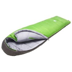 Спальный мешок TREK PLANET Comfy зеленый/серый с правой стороны