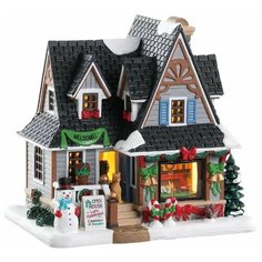 Фигурка Lemax Праздник открытых дверей 15.6 х 16.2 х 12.6 см черный/бежевый