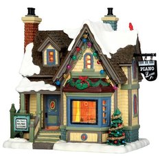 Фигурка Lemax Музыкальная школа 18.2 х 19.3 х 11.8 см коричневый/зеленый/бежевый