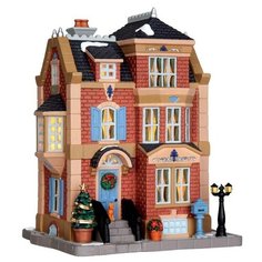 Фигурка Lemax Резиденция Эндрюс 21.8 x 17.2 x 14.2 см красный/бежевый/черный