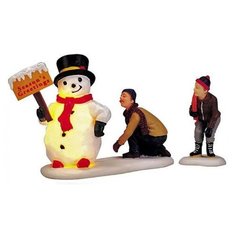 Фигурка Lemax набор Дружеское приветствие 8 х 6 х 5 см бежевый