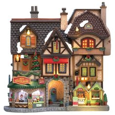 Фигурка Lemax фасад Фестивальная ярмарка 26 х 25 х 8 см бежевый/коричневый