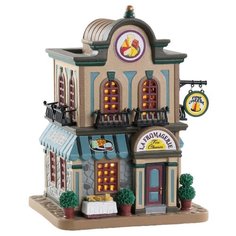 Фигурка Lemax Магазин сыра 18.8 х 14.5 х 12.9 см бежевый/голубой