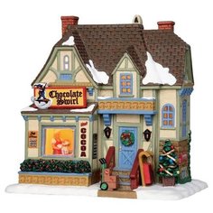 Фигурка Lemax Кафе Горячий шоколад 18 х 18.5 х 13.5 см бежевый/коричневый