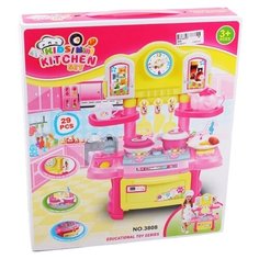 Кухня Shantou Gepai 3808 розовый/желтый