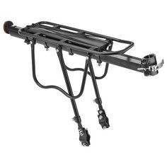 Задний багажник на велосипед STELS BLF-H27-4 консольный 20-28" чёрный