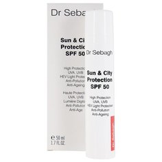 Крем Dr. Sebagh Sun & City Protection SPF 50+ для лица и шеи 50 мл