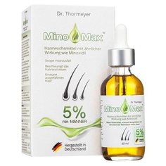 MinoMax Лосьон для мужчин для волос и бороды Миноксидин 5%, 60 мл