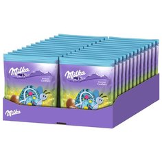 Фигурный шоколад Milka Bonbons Confetti молочный в форме яйца с молочным кремом (26 шт.)