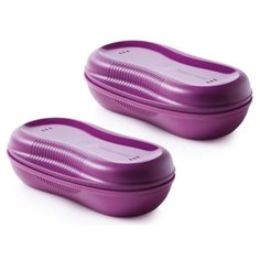 Tupperware Набор контейнеров Браво-Дилайт сиреневый