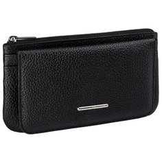 Портмоне Dimanche 815, натуральная кожа черный