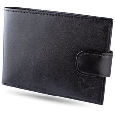 Портмоне Dimanche с RFID-защитой Mustang 297, натуральная кожа черный